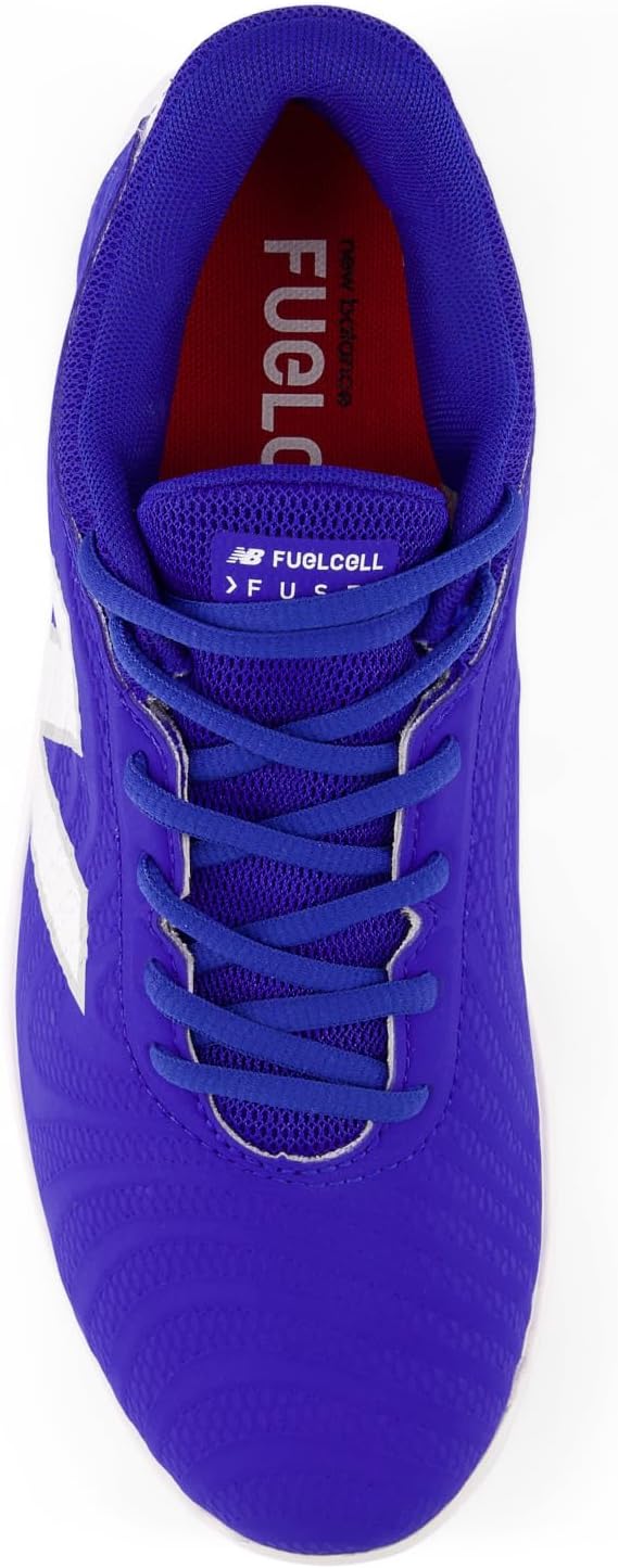 Кроссовки New Balance FuelCell FUSE v4 Molded Softball Cleats, Team Royal/Optic White — фото 2