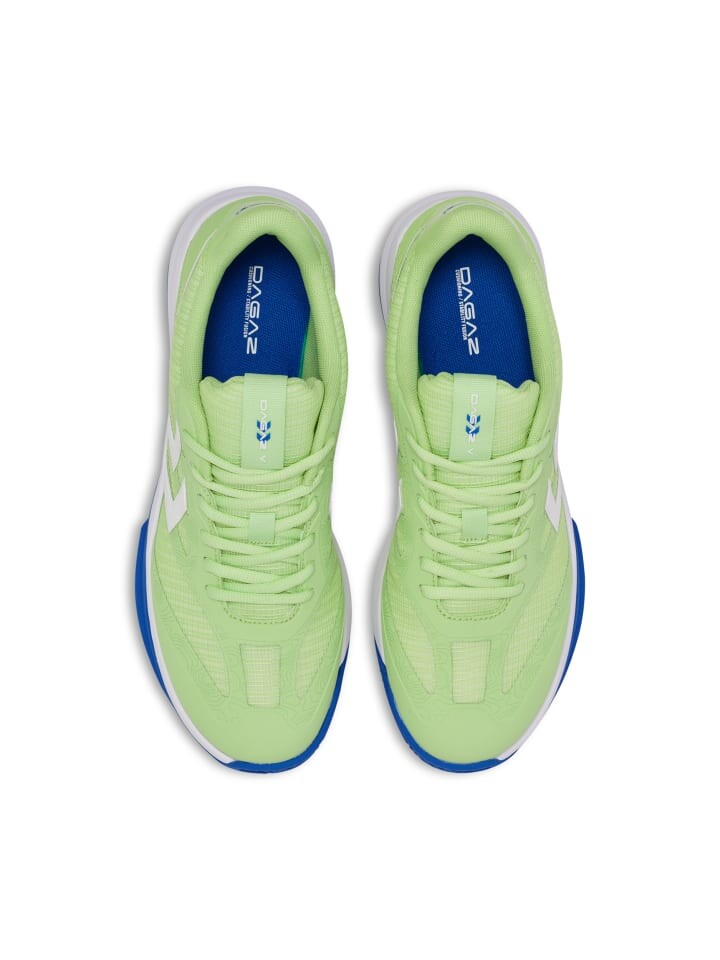 Кроссовки Hummel Indoor Shoe Dagaz V Handball Erwachsene, цвет lettuce green — фото 3