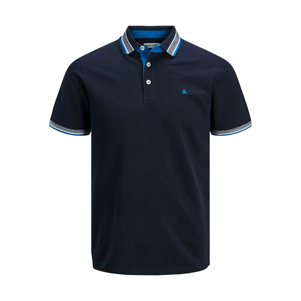 

Поло с коротким рукавом Jack & Jones Essential Paulos Plus Size, синий