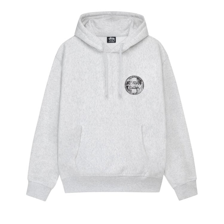 

Худи Stussy Dot Stamp Hoodie, цвет Ash Heather
