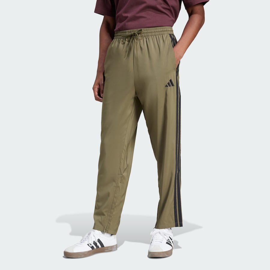 Обычные спортивные штаны ADIDAS SPORTSWEAR Essentials Stanford Open Hem, оливковый — фото 2