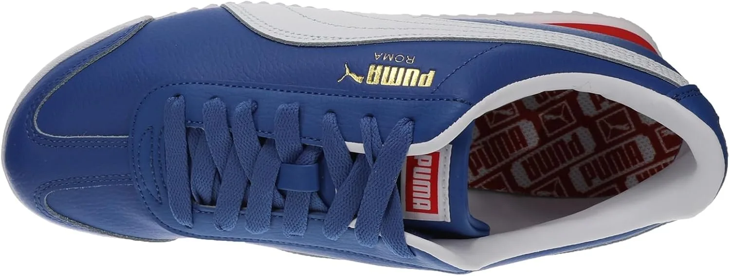 Мужские кроссовки PUMA Roma Snowdrifts, белый/синий — фото 2