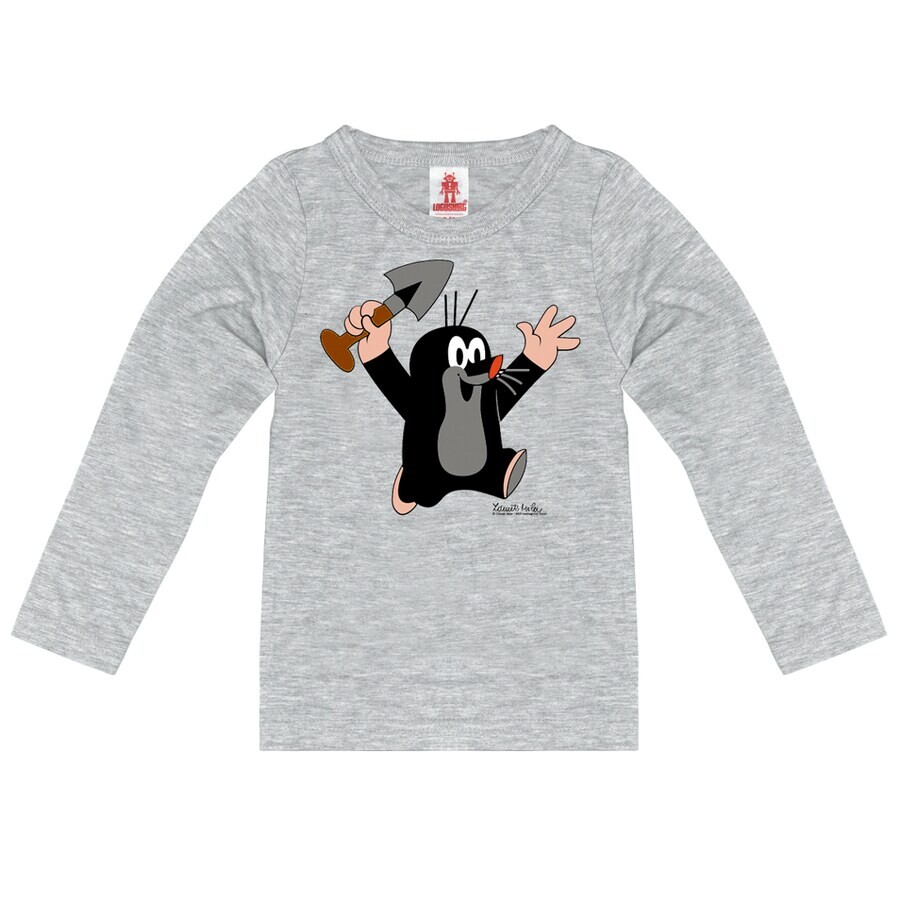 

Лонгслив Logoshirt, серый