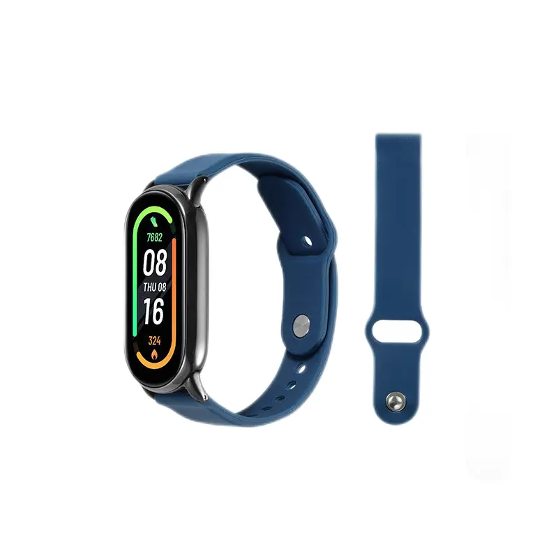 

Ремешок Xiaomi Совместимость Силиконовый материал CHENSONG, Apple анти-отстегивание [светло-голубой]