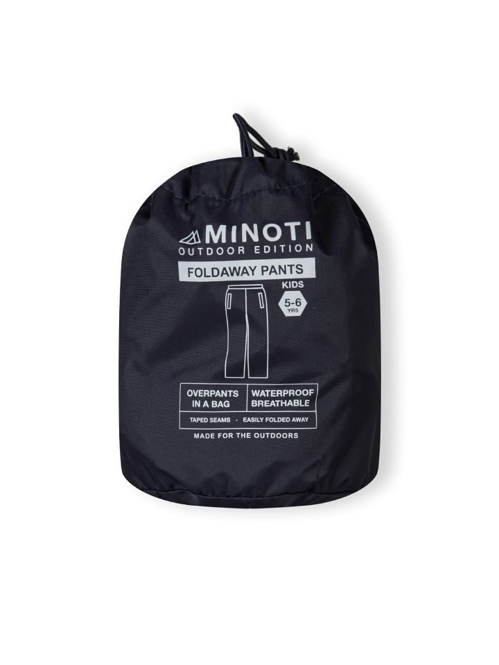 Minoti Комплект из 2 шт.: дождевые штаны 27KMPANT1 темно-синего цвета — фото 4
