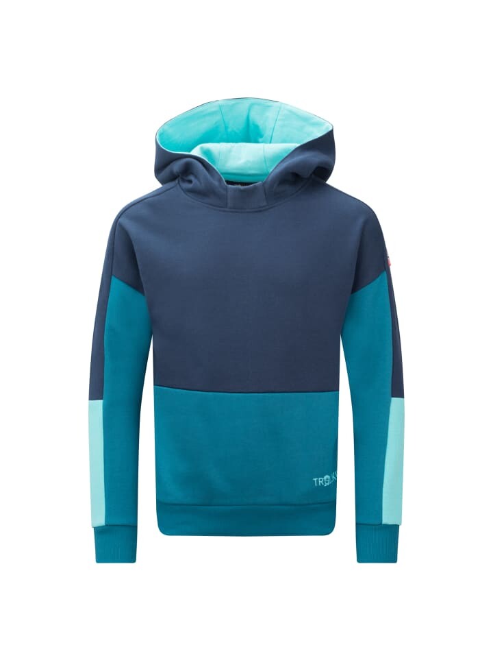 

Пуловер Trollkids Hoodie Rondane, цвет mystic blue