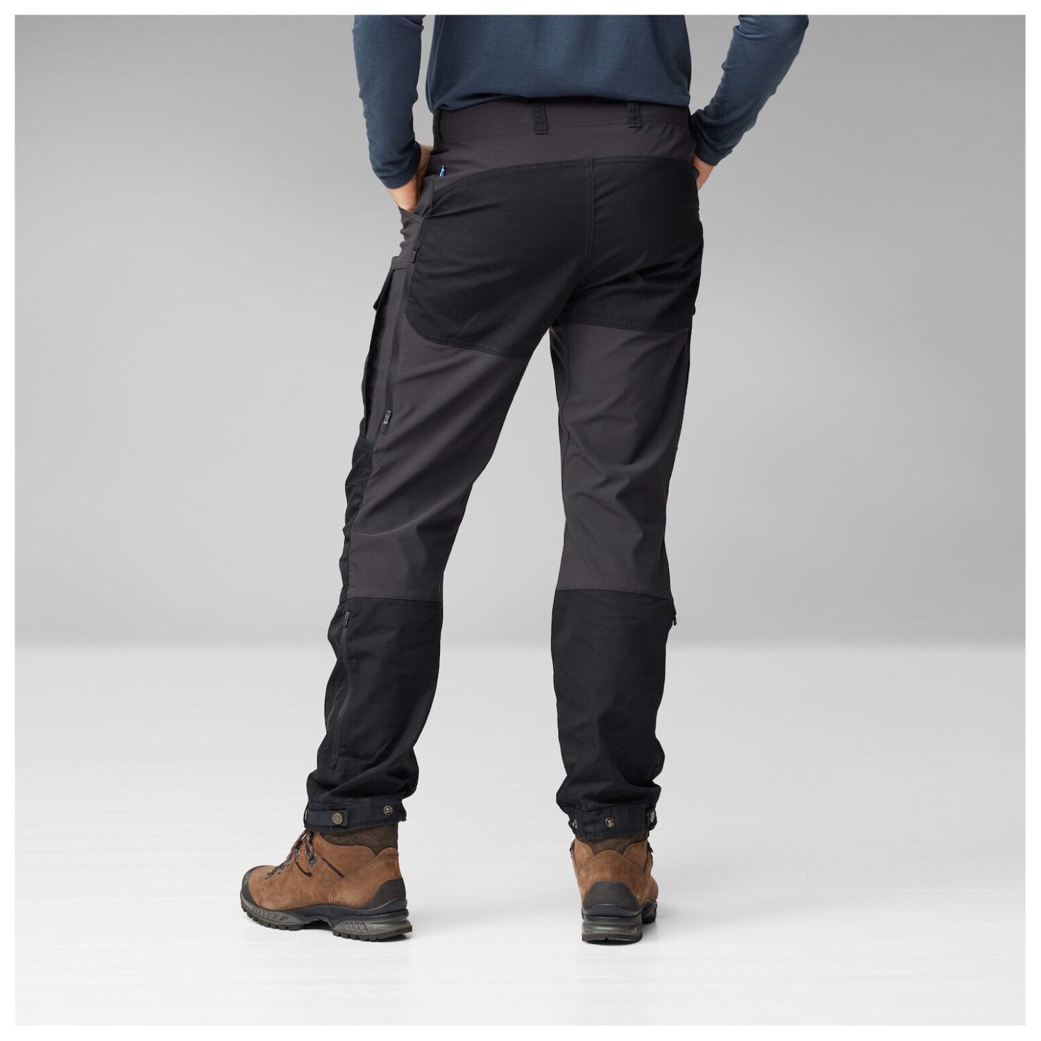 Трекинговые брюки Fjällräven Keb Trousers, цвет Deep Forest/Laurel Green — фото 3