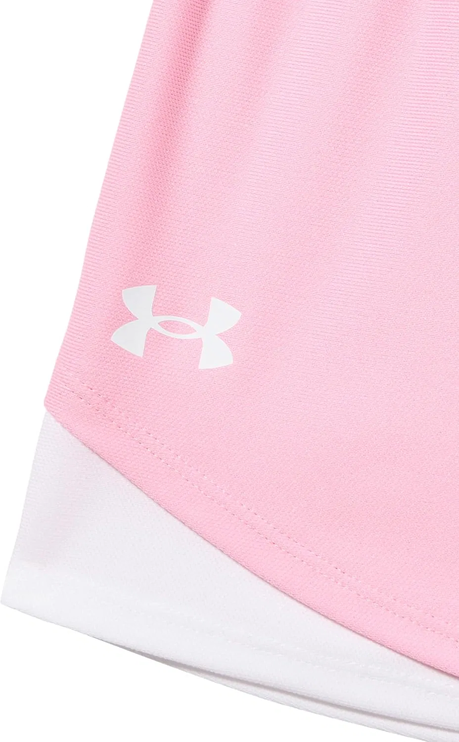 Шорты Under Armour Girls Tech Play Up, (650) Pink/White/White — фото 2