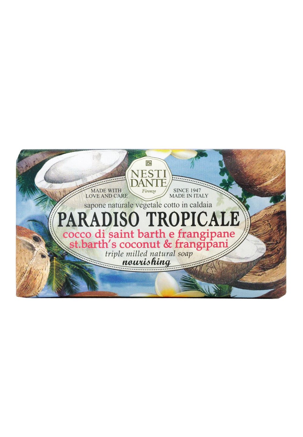 

Мыло TROPIC ST. BARTH COCONUT FRANGIPANI Nesti Dante, цвет weiß