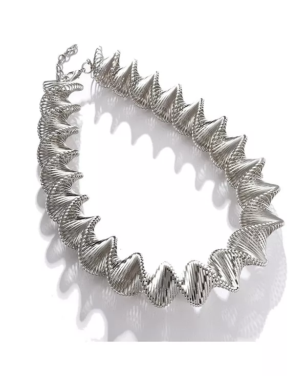 

Женское ожерелье с завитками Sohi, silver