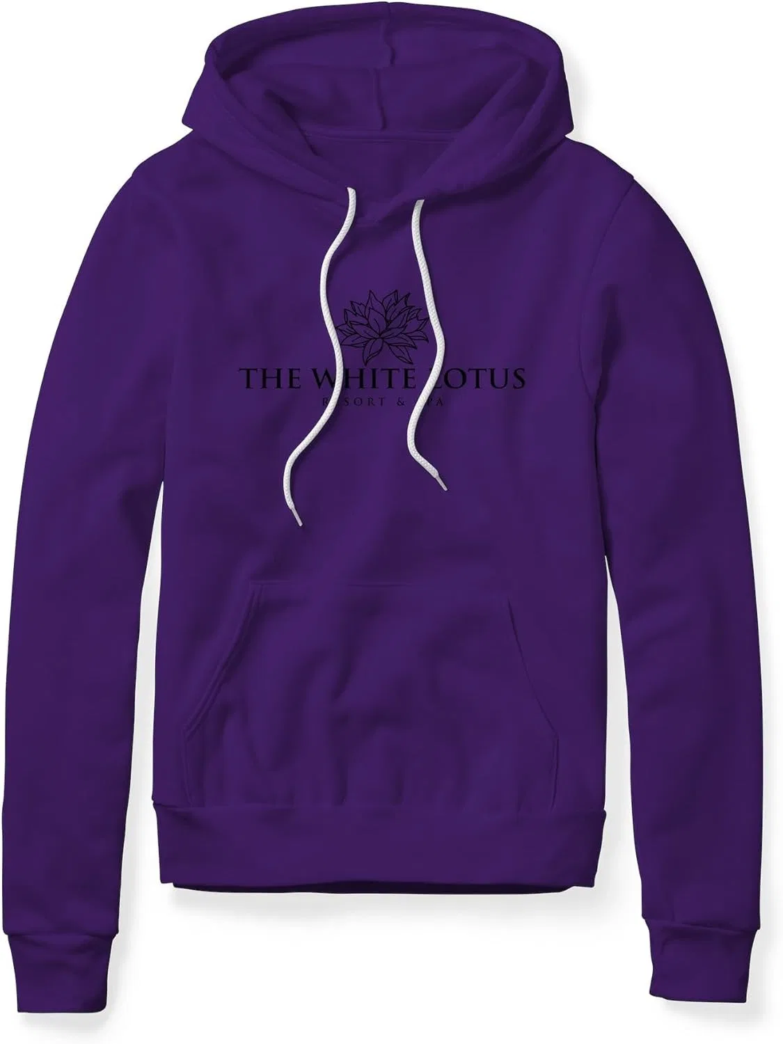 Толстовка на молнии, хлопок/полиэстер, White Lotus, Purple