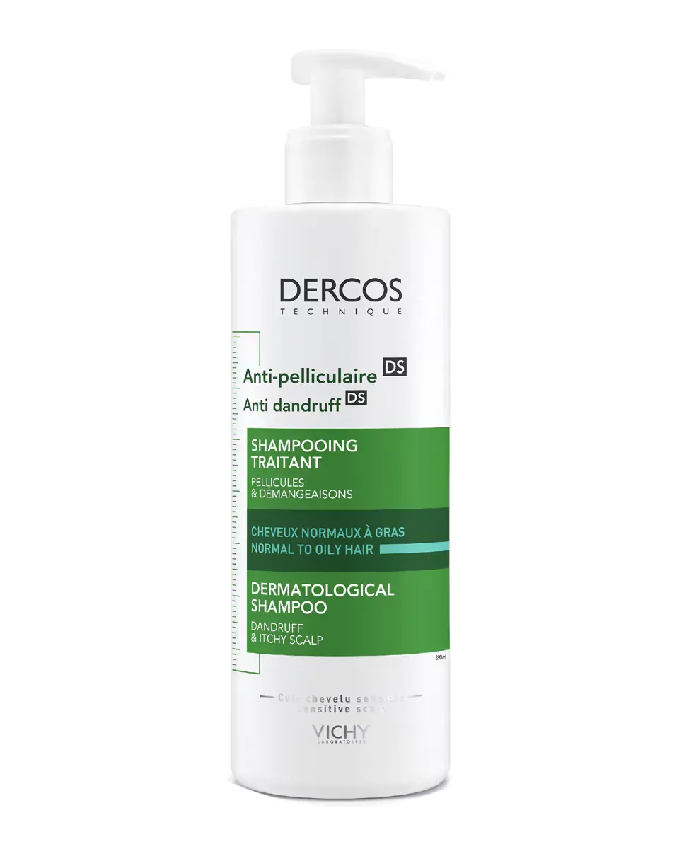 Dercos Tecnique Шампунь против перхоти для жирных волос 390 мл Vichy