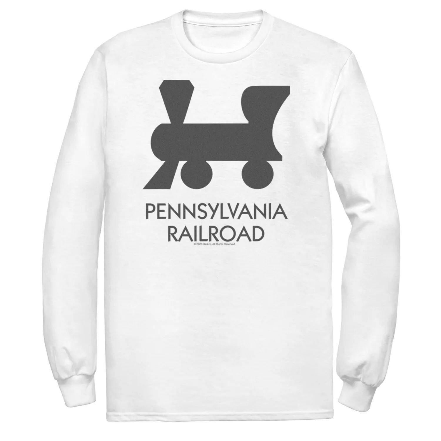 

Мужская футболка Monopoly Pennsylvania Railroad Licensed Character
