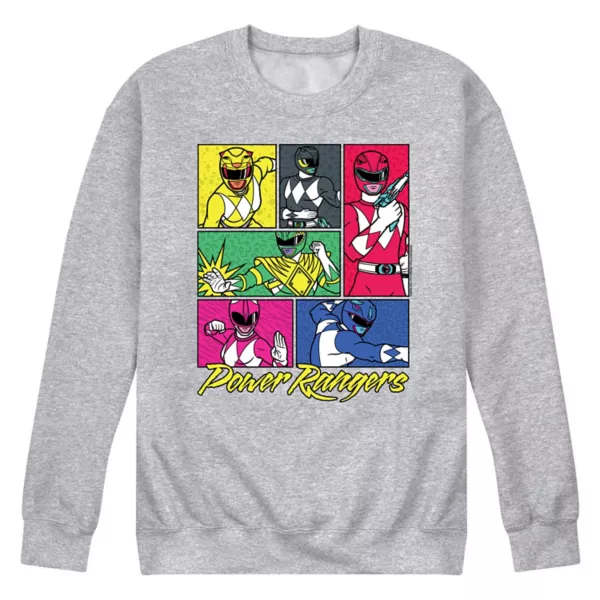 

Мужская флисовая толстовка Power Rangers Grid Licensed Character, серый