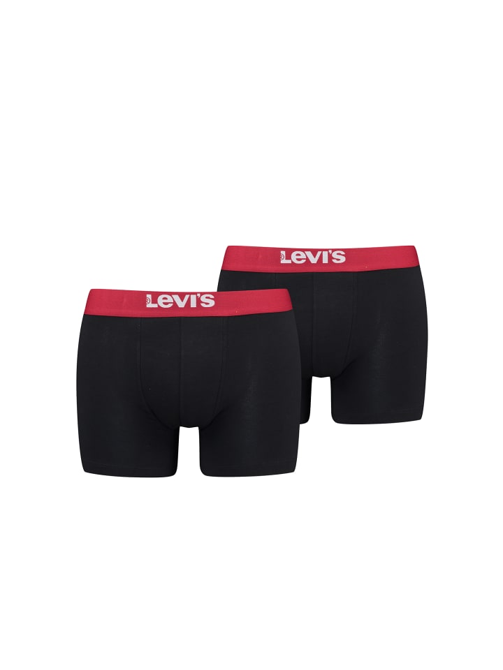 

Трусы боксеры Levi´s, цвет black/red