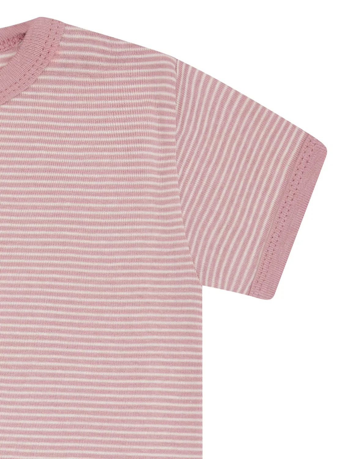 Футболка 'T-Shirt Streifen' Loud + Proud, Pastel Pink — фото 3