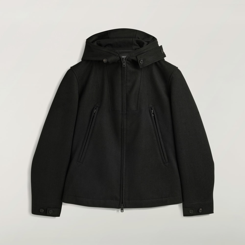 

Куртка Adidas Y-3 Bonded Melton, черный