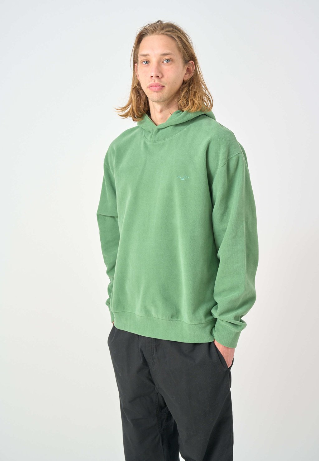 

Толстовка COSY - Hoodie Cleptomanicx, зеленый