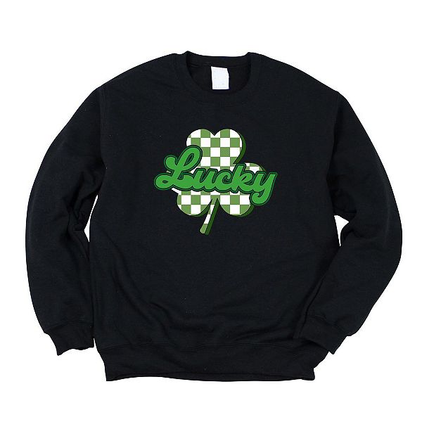 

Свитшот Lucky с надписью cursive shamrock Simply Sage Market, Midnight, Зеленый, Свитшот Lucky с надписью cursive shamrock Simply Sage Market, Midnight