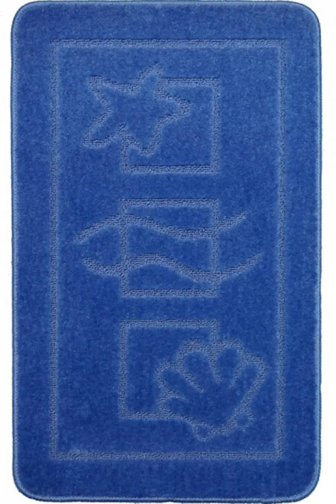 

Коврик для ванной Mijolnir, синий