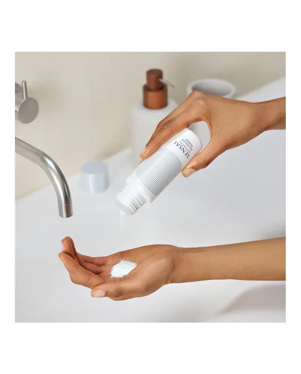 Silky Purifying Silk Peeling Powder 40 г Exfoliant Sensai — фото 4
