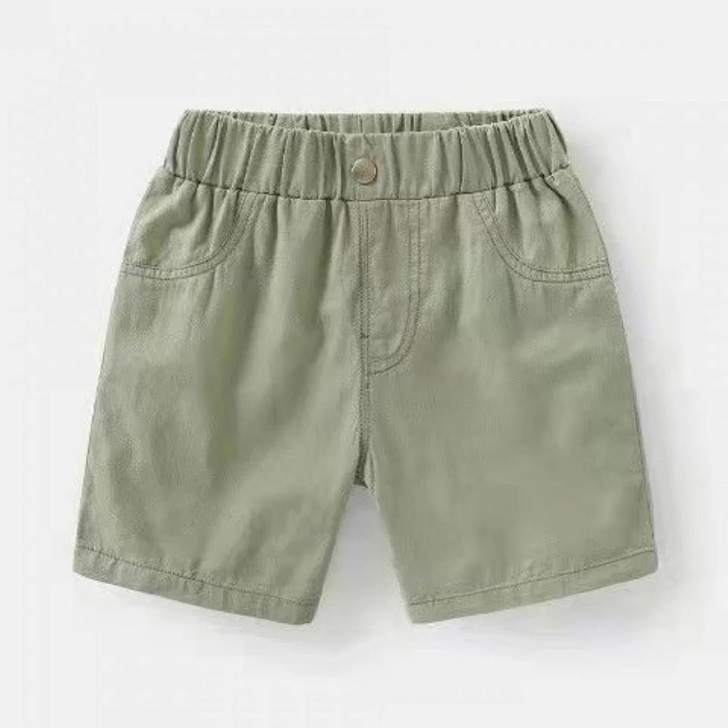 Шорты спортивные для мальчиков, Elastic Waist, Green — фото 3