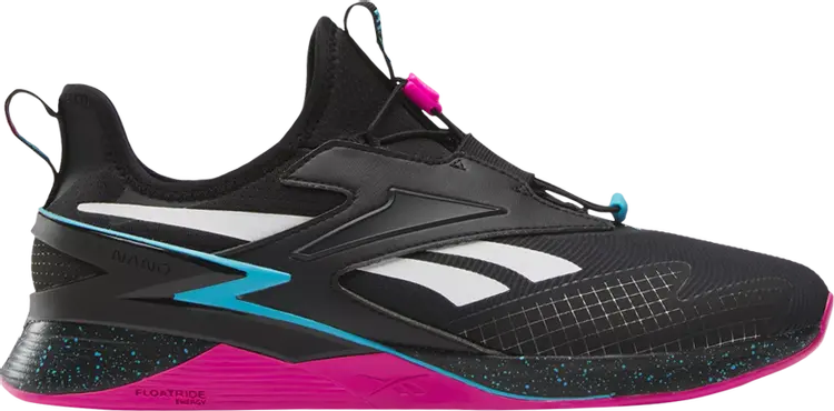 

Кроссовки Rich Froning x Nano X3 'Black Laser Pink', черный