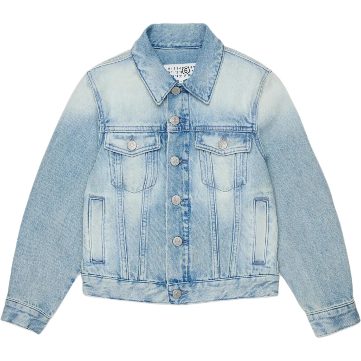 Куртка MM6 Maison Margiela для детей синяя
