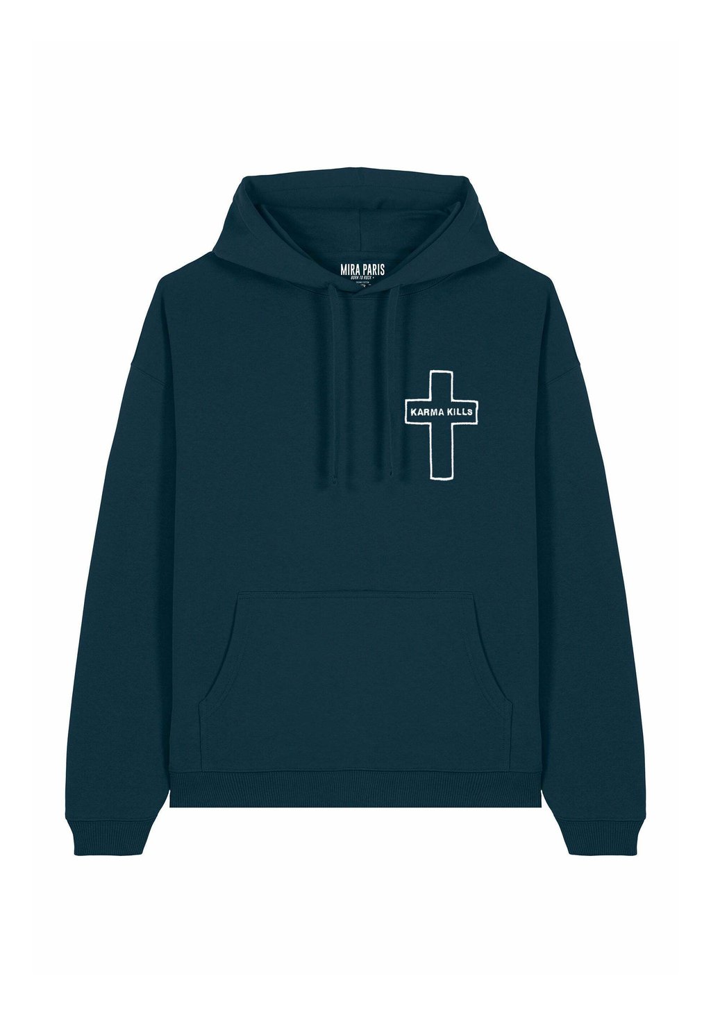 

Толстовка KARMA EMBROIDERY UNISEX - Hoodie Mira Paris, темно-синий