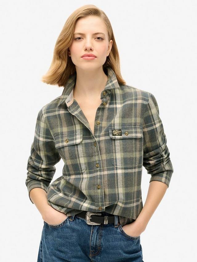 

Фланелевая рубашка Lumberjack Check из органического хлопка Superdry, Multi