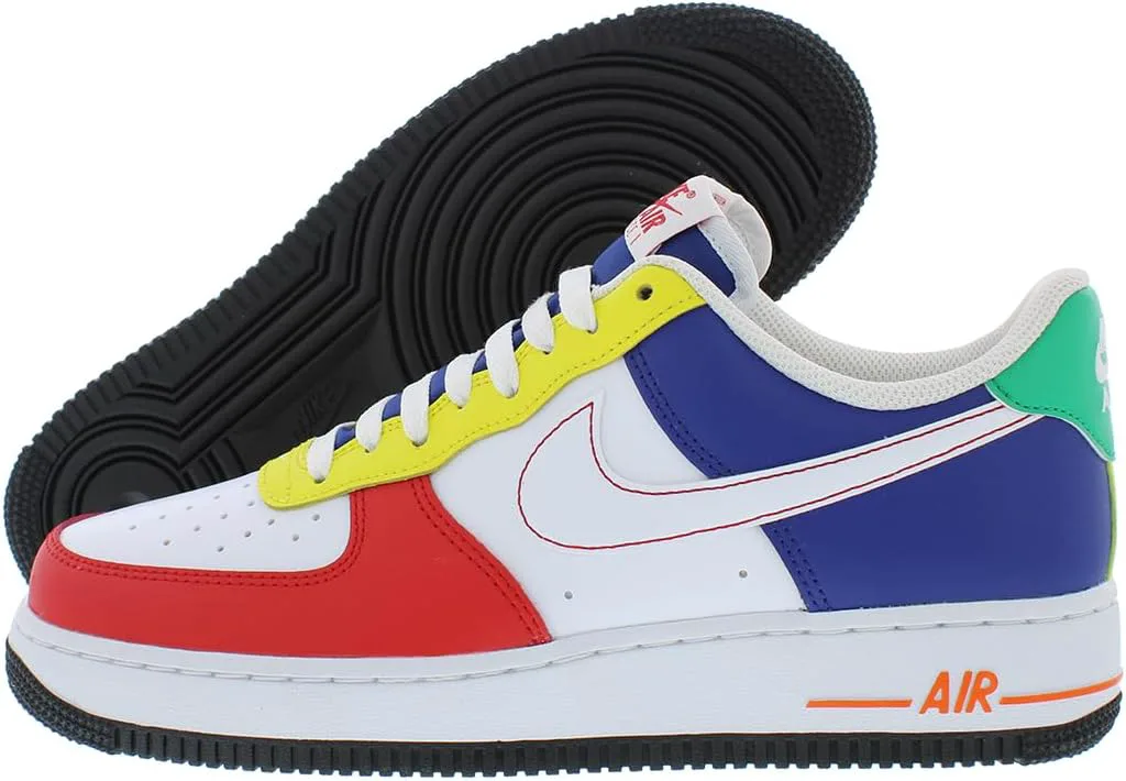 

Мужские кроссовки Nike Air Force 1 '07 LV8, красно-белый