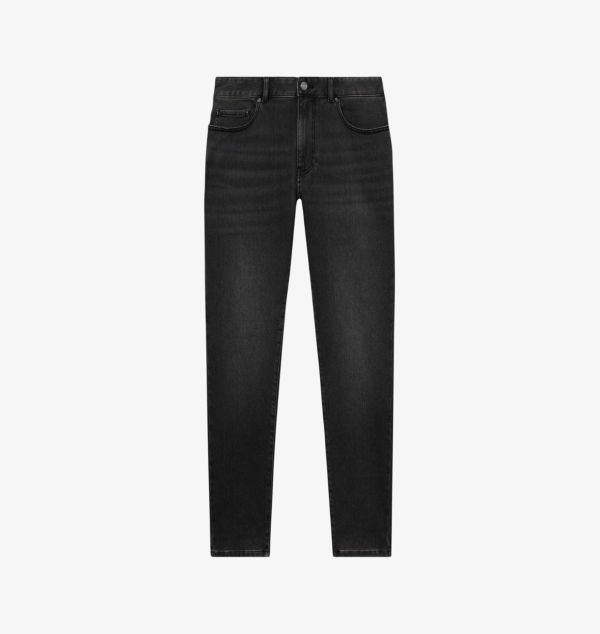 

Зауженные джинсы Maddison облегающего кроя Reiss, черный
