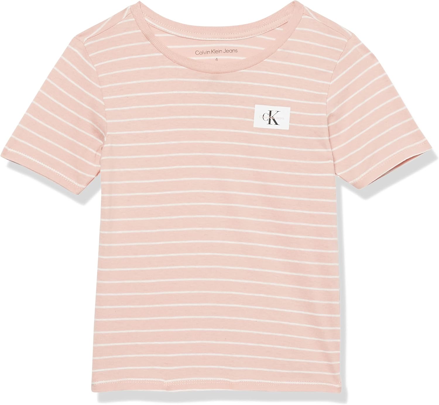 

Calvin Klein Boys с короткими рукавами и круглым вырезом в полоску, Linear Silver Pink Fb38, Розовый, Calvin Klein Boys с короткими рукавами и круглым вырезом в полоску, Linear Silver Pink Fb38