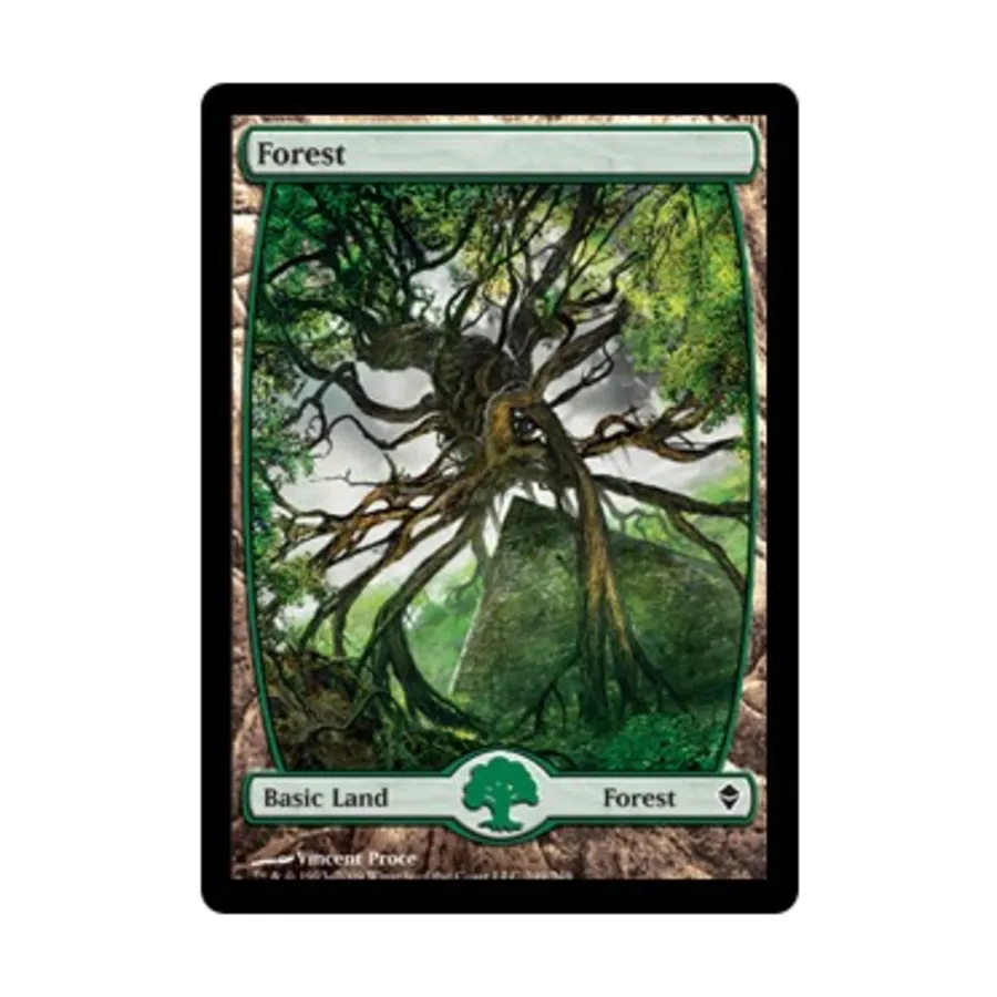 

CCG Лес № 249 (Расширенная граница) (С), MTG - Zendikar