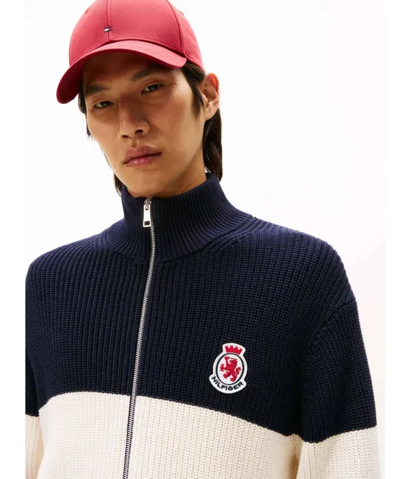 Свитер Loose fit Tommy Hilfiger, синий — фото 4