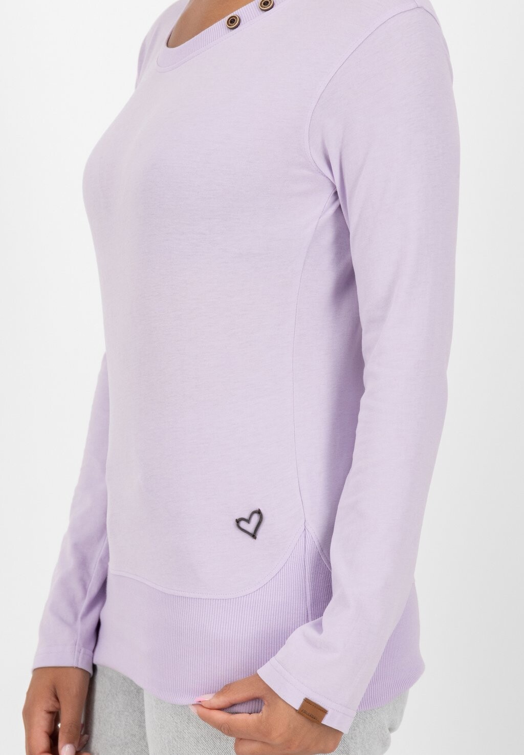 

Топ с длинными рукавами CONNYAK alife & kickin, цвет Mottled Purple