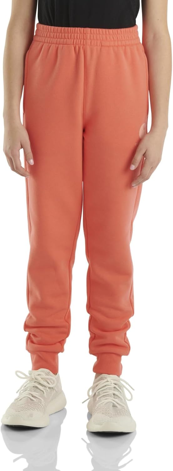 Детские флисовые спортивные брюки с логотипом Carhartt CK9450 для девочек, Dubarry Pink