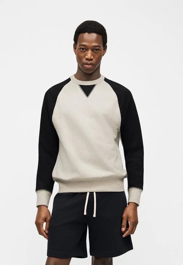 Толстовка sharpe Boss, Light Grey/Dark Blue — фото 3
