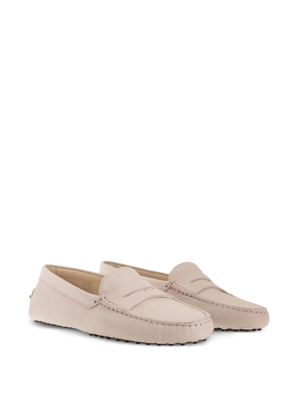 Лоферы с закругленным носком Tod'S, розовый — фото 2