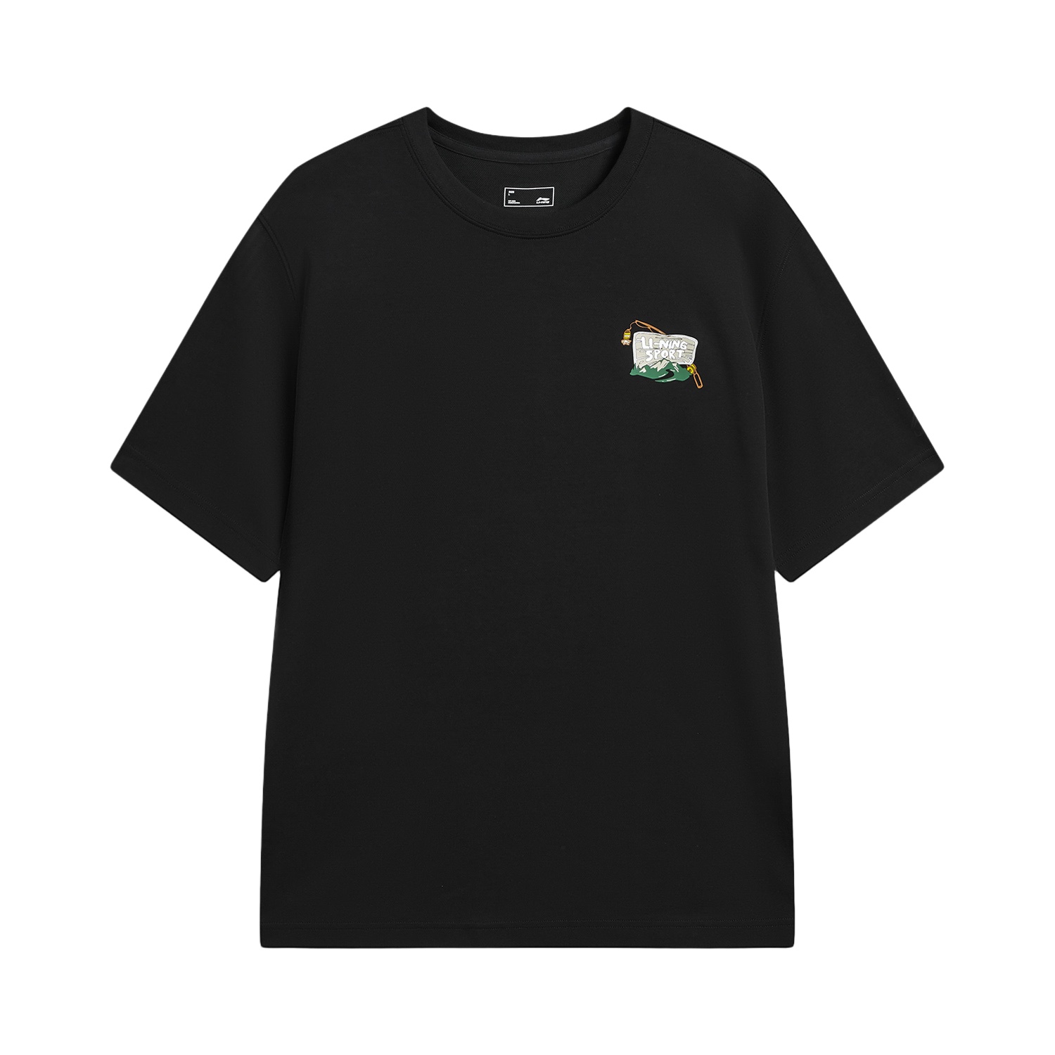 

Футболка с коротким рукавом Unisex из коллекции Li-Ning Sports Life, черный