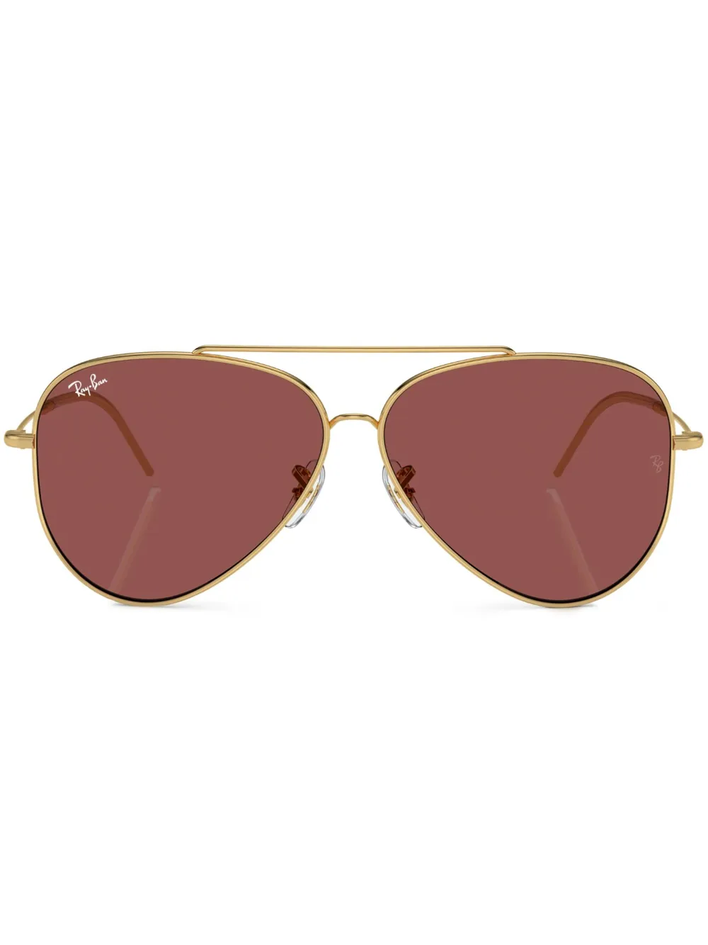 

Солнцезащитные очки-авиаторы Aviator Reverse Ray-Ban, золотой