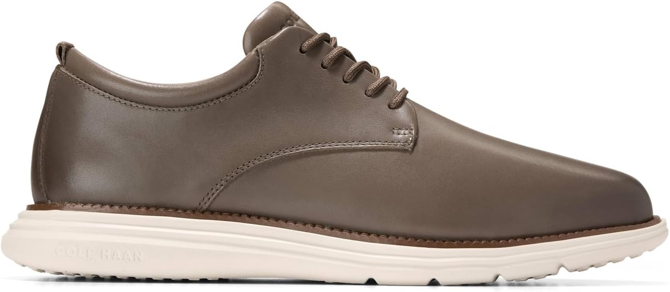 Мужские оксфорды Cole Haan Grand Ultra, морель/слоновая кость — фото 2