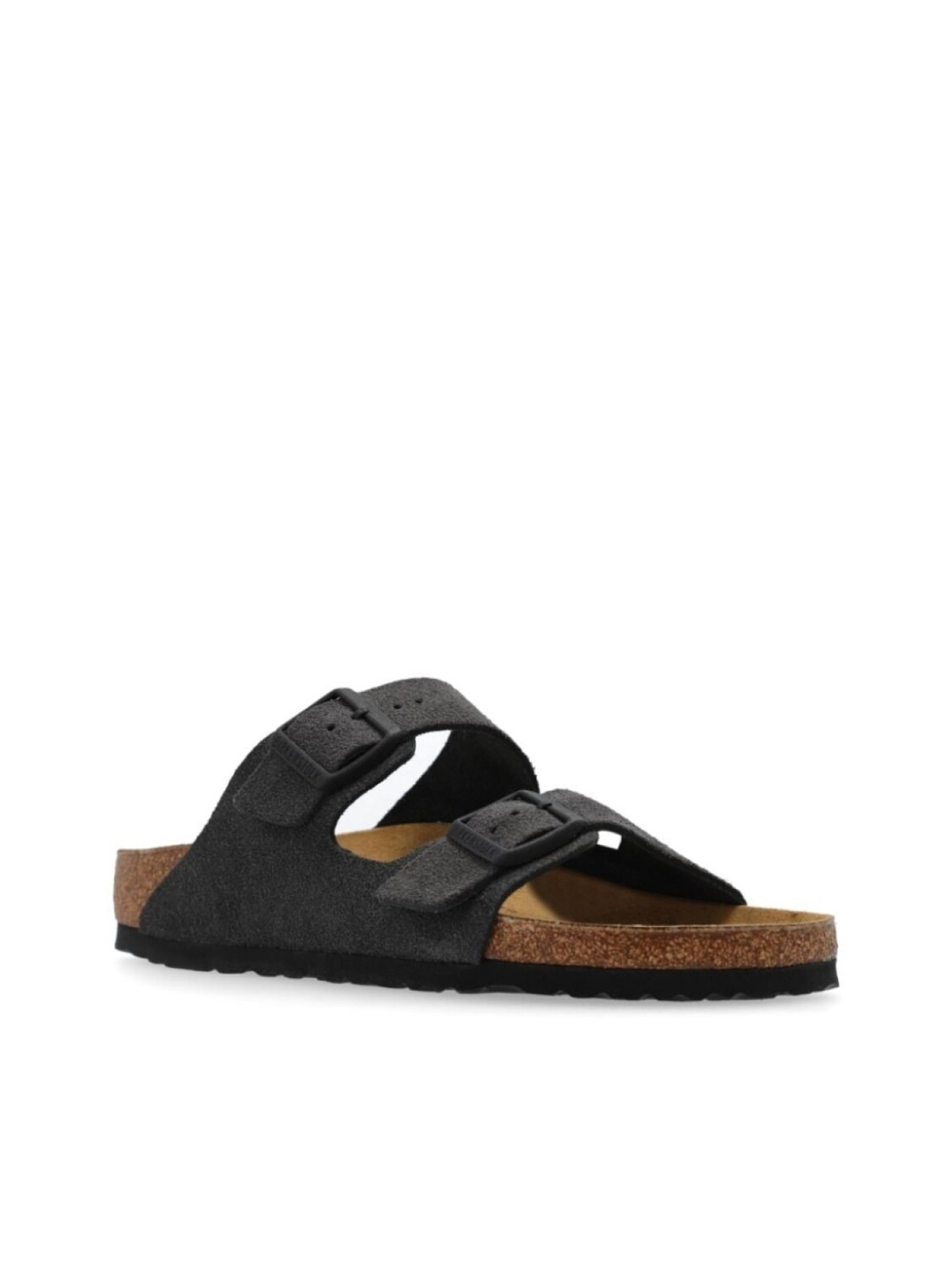 Birkenstock сандалии из замши Аризона, серый — фото 3
