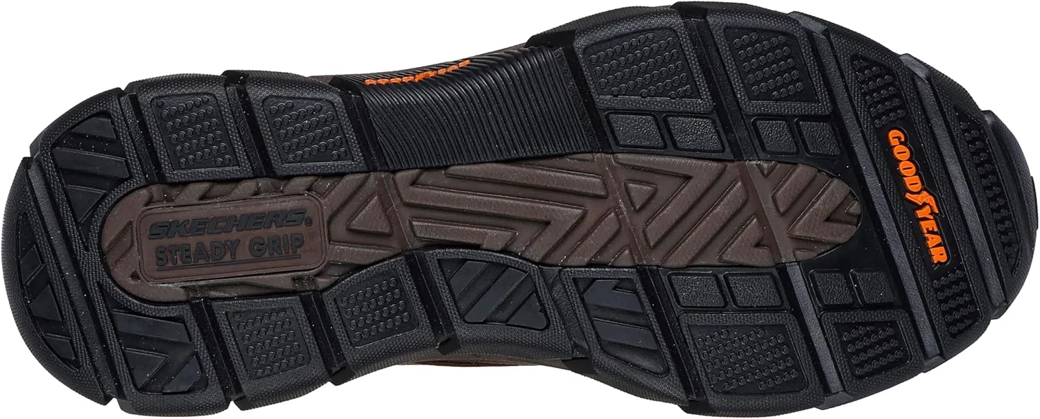 Мужские туфли Skechers Respected Garrett, Brown — фото 2
