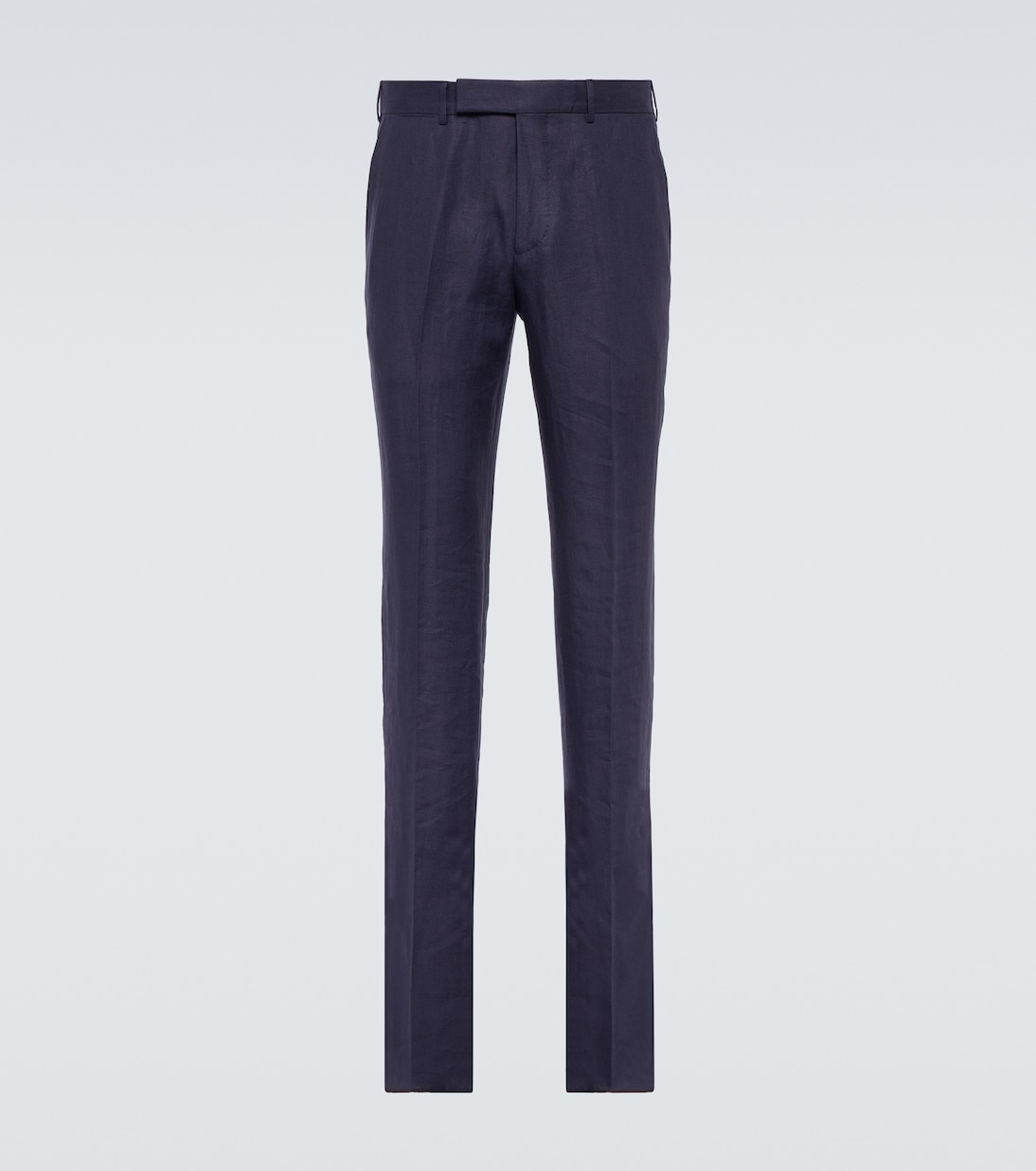 

Льняные чиносы Zegna, темно-синий