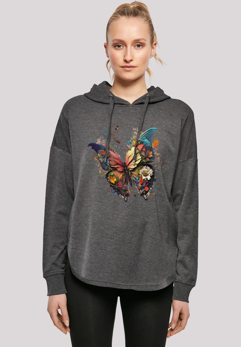 

Толстовка F4NT4STIC "Butterfly Colorful", принт, цвет Charcoal