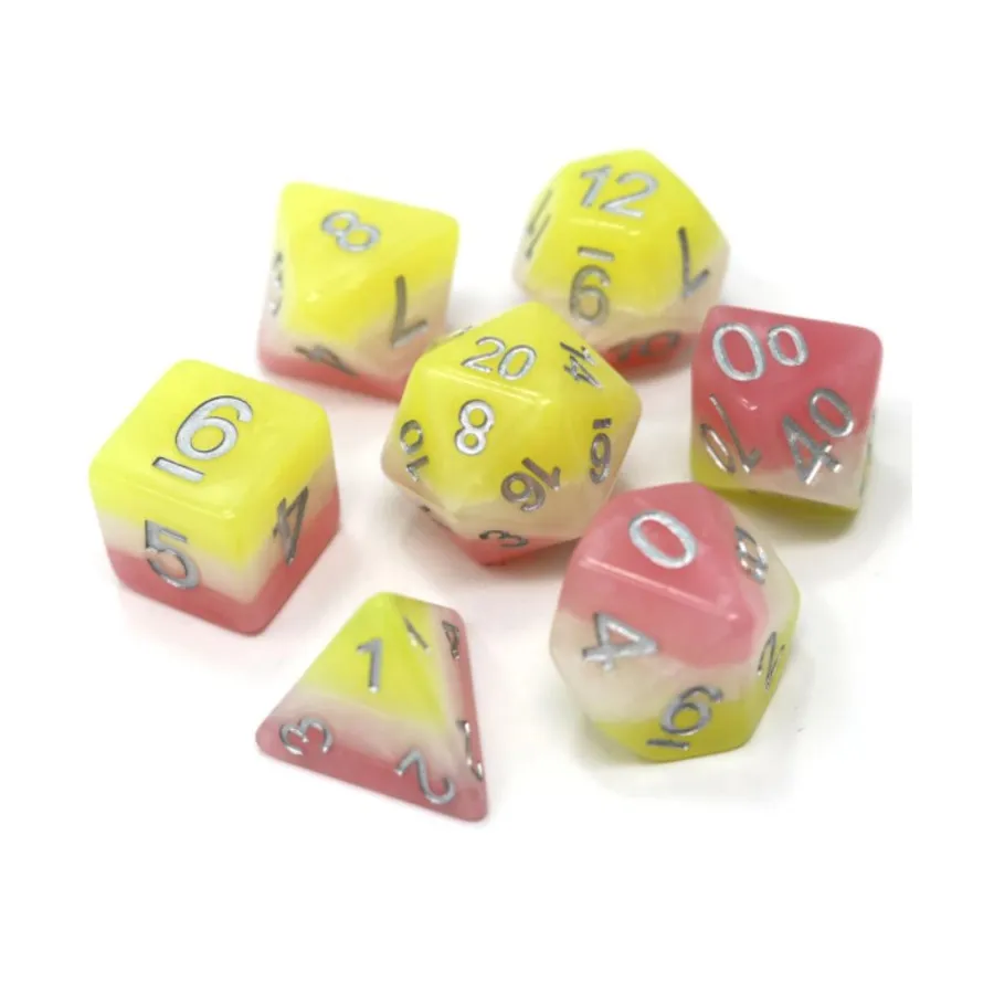 

Поли-набор - Поузи (7), Polymer Poly Sets (Die Hard Dice)