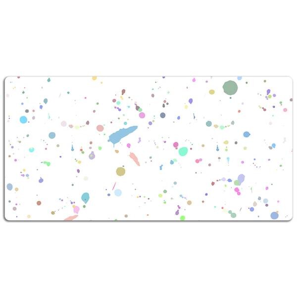 

Настольный коврик Tulup Rote, 120x60x1 см, белый