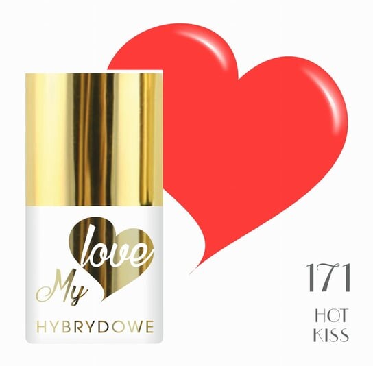 

Гибридный лак для ногтей Hot Kiss Mylove UV/Led 171, SUNFLOWER