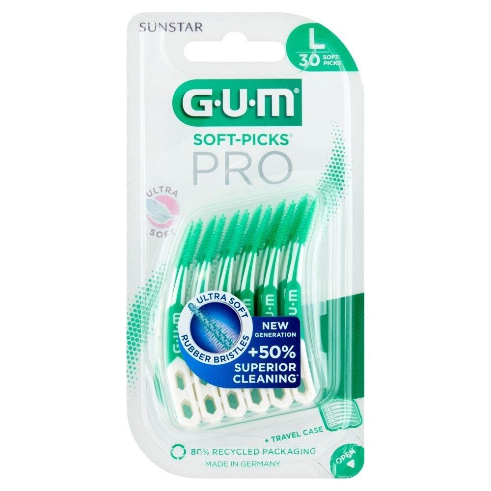 

Межзубные щетки Gum Soft-Picks Pro Large, 30 шт